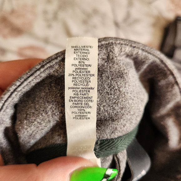 Men's Adidas Gray Track Suit Two Piece Set Jacket & Pants Top (S) Bottom (M) - Picture 8 of 15